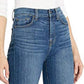 7 For All Mankind Women's High Waist Slim Kick Jeans Blue Size 29