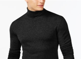 Alfani Men's Turtleneck Sweater Black Size Medium