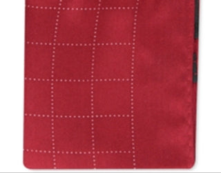 Alfani Men's Archer Silk Grid Pocket Square Red Size Regular