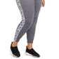 Calvin Klein Women's Plus Logo Sweatpants Grey Size 3X