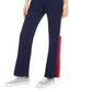 Tommy Hilfiger Women's Sport Vented Colorblocked Track Pants Blue Size Medium