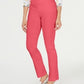 Charter Club Women's Cambridge Skinny Pull On Tummy Control Pants Salmon  Size 10