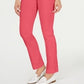 Charter Club Women's Cambridge Skinny Pull On Tummy Control Pants Salmon  Size 10