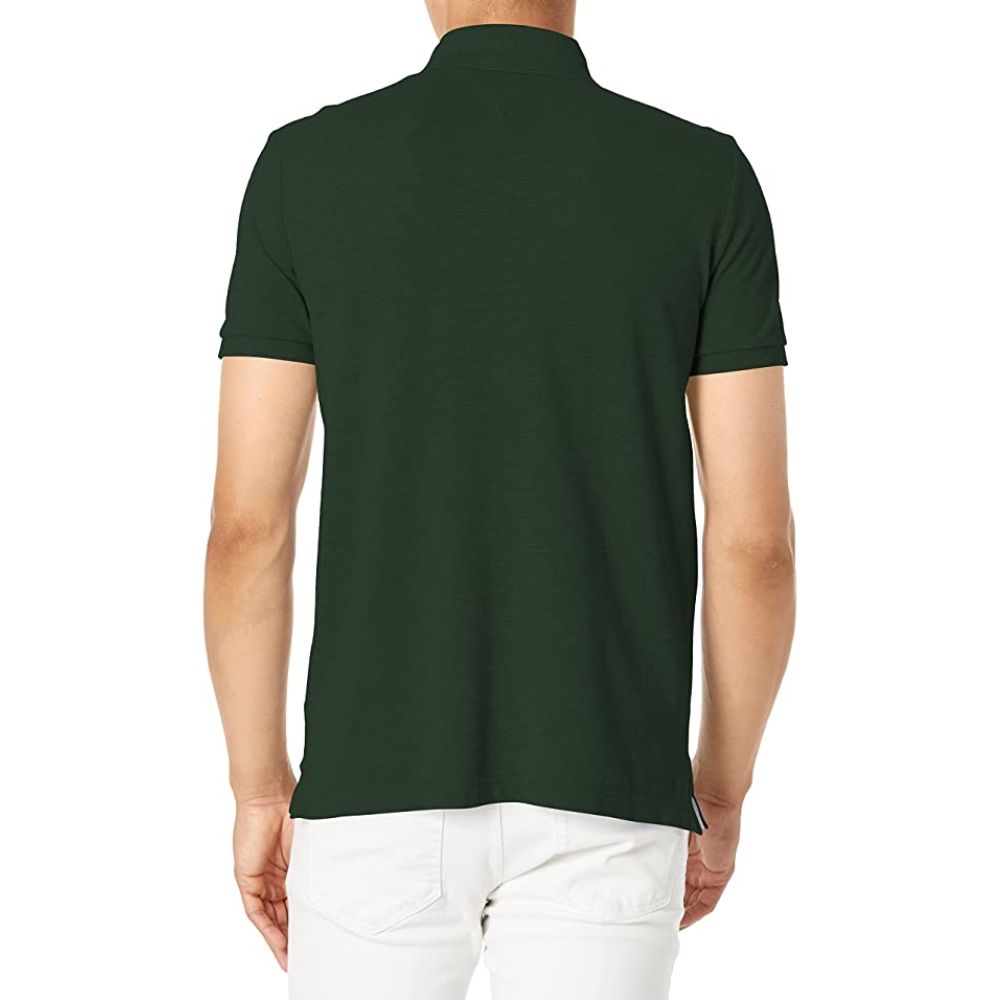 Tommy Hilfiger Men's Polo Shirt Green Size X-Large