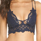 Free People Women's Intimately Fp Adella Longline Bralette Blue Size X-Small