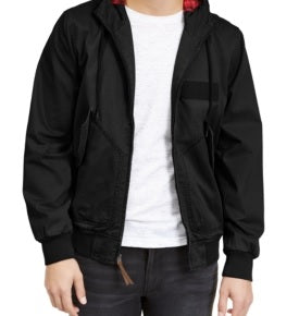 American Rag Men's Lightweight Bomber Jacket Black Size Large