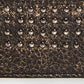 John Varvatos Star Usa Men's Studded Leather Card Case Black Size Regular