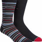 Tommy Hilfiger Men's 2-Pk. Striped Boot Socks Navy  Size 7-12