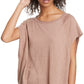 Free People Women's Halo Tee Brown Size Small