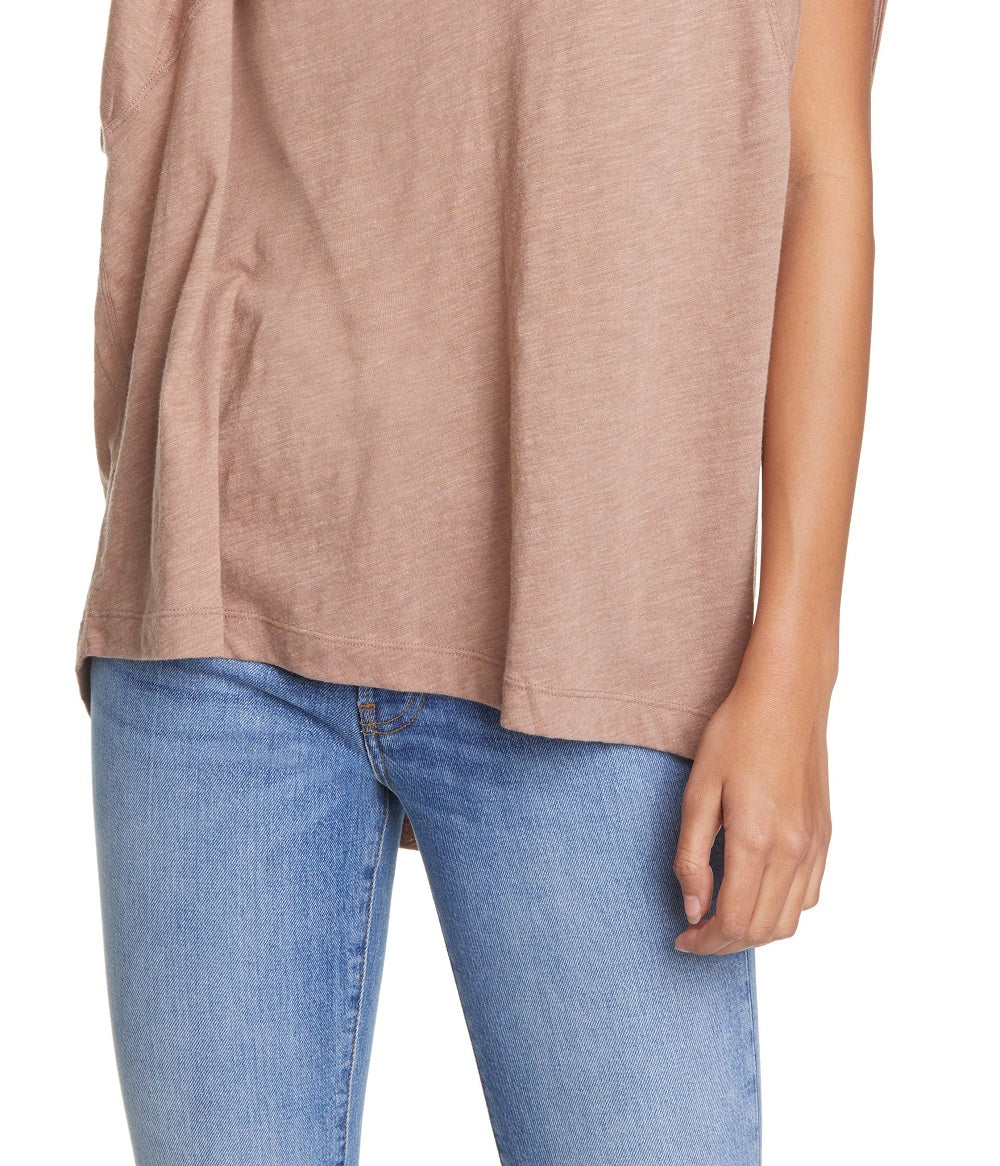 Free People Women's Halo Tee Brown Size Small