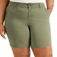 Style & Co Women's Bermuda Shorts Green Size 12