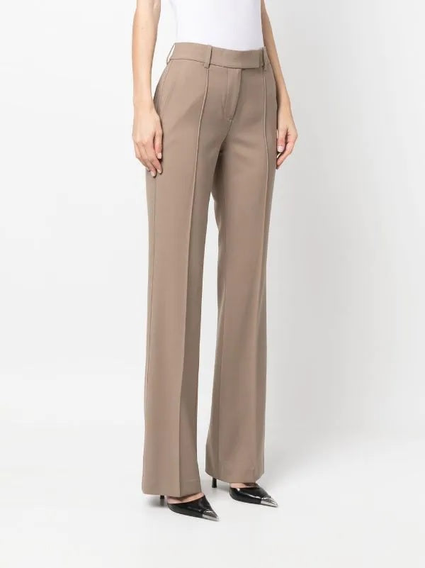 Alfani Women's Curvy Bootcut Pants Brown Size 8P