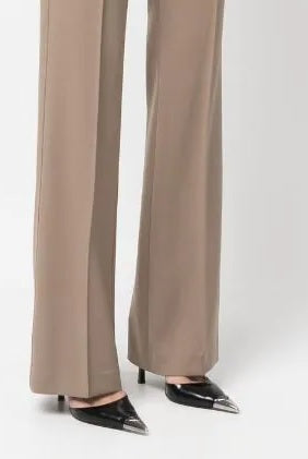 Alfani Women's Curvy Bootcut Pants Brown Size 8P