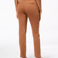 Charter Club Women's Cambridge Pull On Ponte Pants Brown Size 18