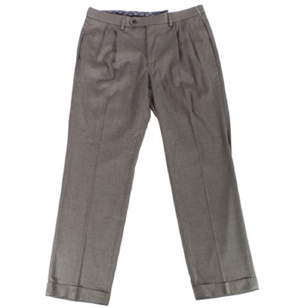 Ralph Lauren Men's Pleat Stretch Pants Brown Size 36X34