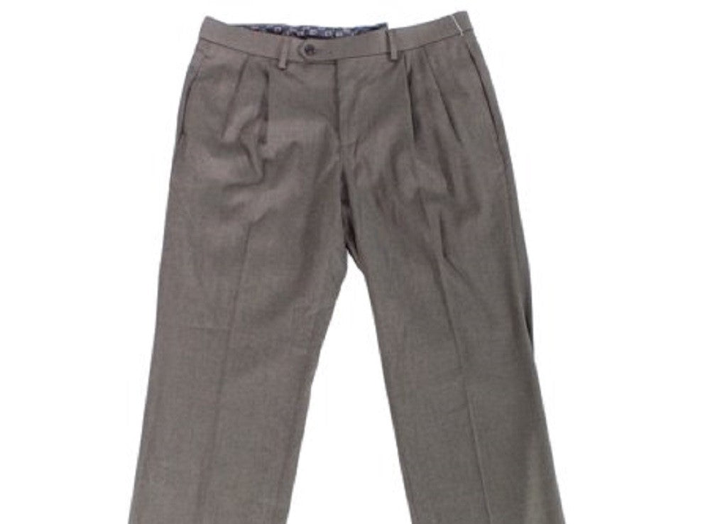 Ralph Lauren Men's Pleat Stretch Pants Brown Size 36X34