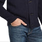 Weatherproof Vintage Men's Shawl Collar Button Down Sweater Blue Size XXX-Large