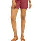 Style & Co Women's Bermuda Shorts Red Size Large