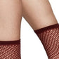 Swedish Stockings Women's Elvira Net Socks Red Size Regular