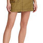 Free People Women's Erika Utility Skirt Green Size 2