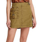 Free People Women's Erika Utility Skirt Green Size 2