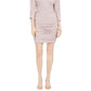 Vince Camuto Women's Mini Glitter Cocktail Dress Pink Size 2