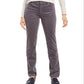 Charter Club Women's Lexington Tummy-Control Corduroy Pants Gray Size 18X4.5