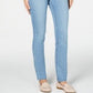 Charter Club Women's Lexington Tummy Control Straight Leg Jeans Blue Size 6