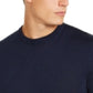Alfani Men's Long Sleeve Crew Neck Pullove Blue Size XX-Large