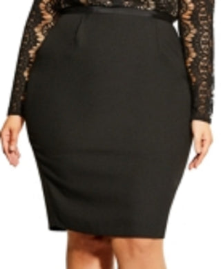 City Chic Women's Hourglass Beauty Dress Black Size 20W