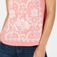 Style & Co Women's Graphic T-Shirt Orange Size X-Small