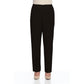 Alfred Dunner Women's Classics Pull On Straight Leg Pants Black Size 16