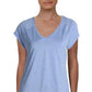 Ideology Women's Running Fitness T-Shirt Blue Size Medium