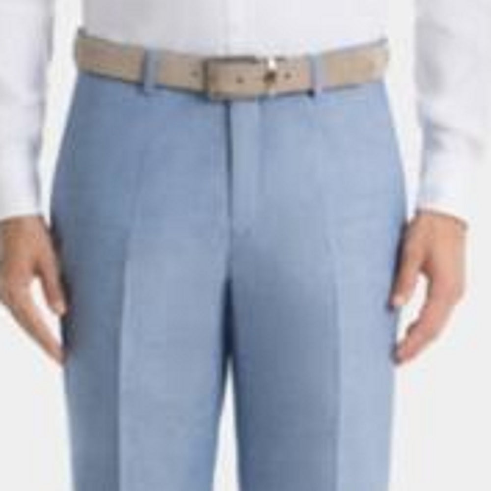 Ralph Lauren Men's Ultraflex Classic Fit Chambray Pants Blue Size 40X29