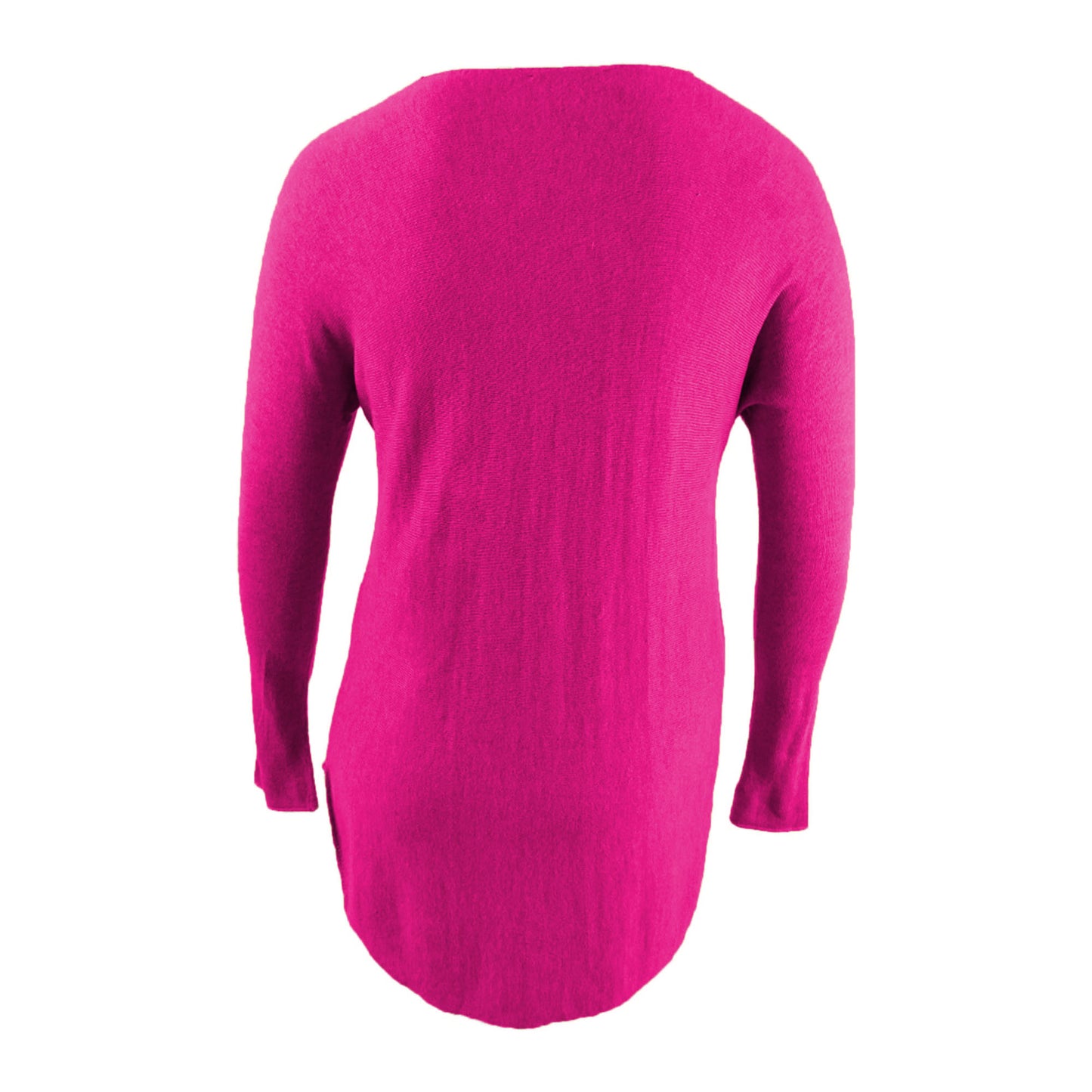 INC International Concepts Women's Shirttail Sweater Berry Size Medium