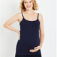 Motherhood Maternity Women's Tank Top Blue Size Medium