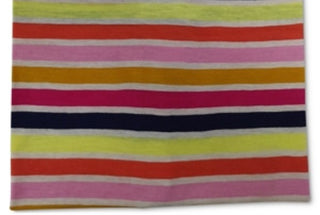 Style & Co Women's Cotton Printed T-Shirt stripe Brown Size Medium