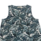 Style & Co Women's Printed Handkerchief Hem Tank Green Size Large