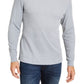 Club Room Men's Thermal Crewneck Shirt Gray Size Small