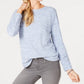 Karen Scott Women's Sport Pullover Top Blue Size X-Small