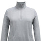 Karen Scott Women's Half Zip Top Gray Size X-Small