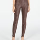 INC International Concepts Women's Snake Print Skinny Pants Brown Size 0