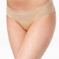 INC International Concepts Women's Intimates Solid Everyday Underwear Beige Size Large