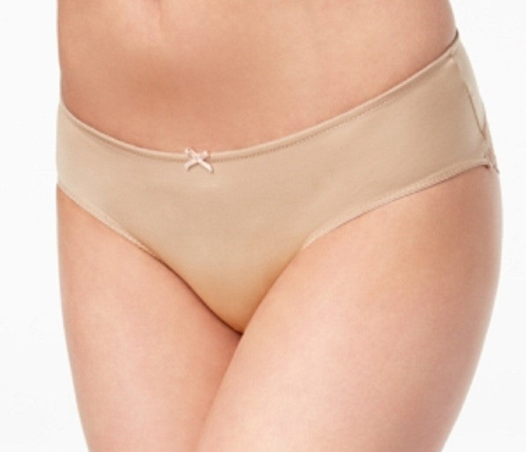 INC International Concepts Women's Intimates Solid Everyday Underwear Beige Size Large