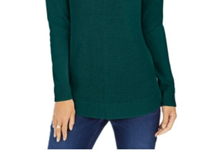 Charter Club Women's V Neck Sweater Green Size X-Large
