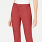 Alfani Women's Straight Leg Pants Red Size 10