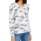 INC International Concepts Women's Cozy Activewear Sweatshirt White Size Small
