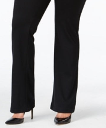 Style & Co Women's Comfort Waist Mid Rise Bootcut Pants officer Blue Size Petite Small