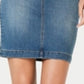Style & Co Women's Denim Skirt Blue Size 12 Petite
