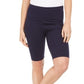 Style & Co Women's Yoga Bike Shorts Industrial industrial Blue Size X-Large